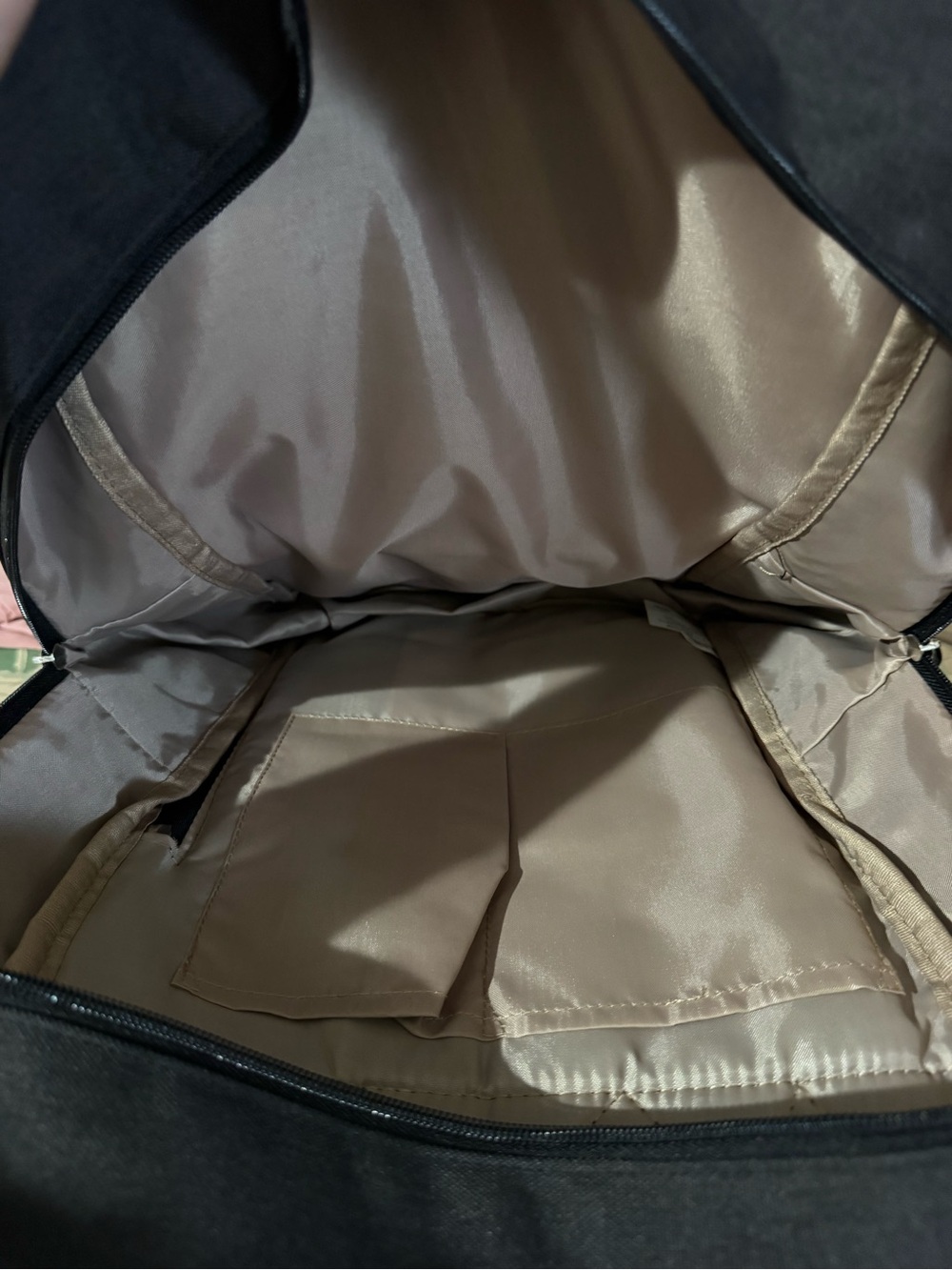 Black Canvas Backpack - Picture 5 of 6